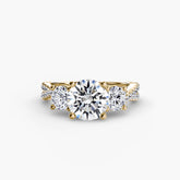 Diamond ring in yellow gold - AtelierRings by SKH
