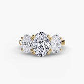 Diamond ring in yellow gold - AtelierRings by SKH