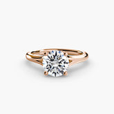 Diamond ring in rose gold - AtelierRings by SKH