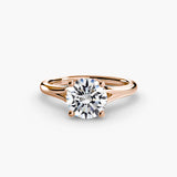 Diamond ring in rose gold - AtelierRings by SKH