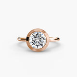 Diamond ring in rose gold - AtelierRings by SKH