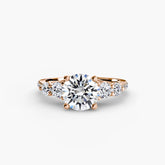 Diamond ring in rose gold - AtelierRings by SKH