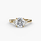 Diamond ring in yellow gold - AtelierRings by SKH
