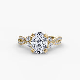 Diamond ring in yellow gold - AtelierRings by SKH