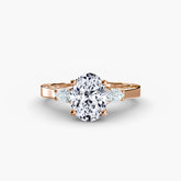 Diamond ring in rose gold - AtelierRings by SKH