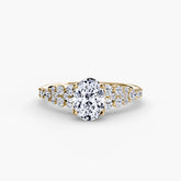 Diamond ring in yellow gold - AtelierRings by SKH