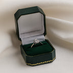 Default Title Cut Diamond Ring in  − Pear Halo AtelierRings by SKH