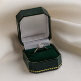 Default Title Cut Diamond Ring in  − Pear Halo AtelierRings by SKH