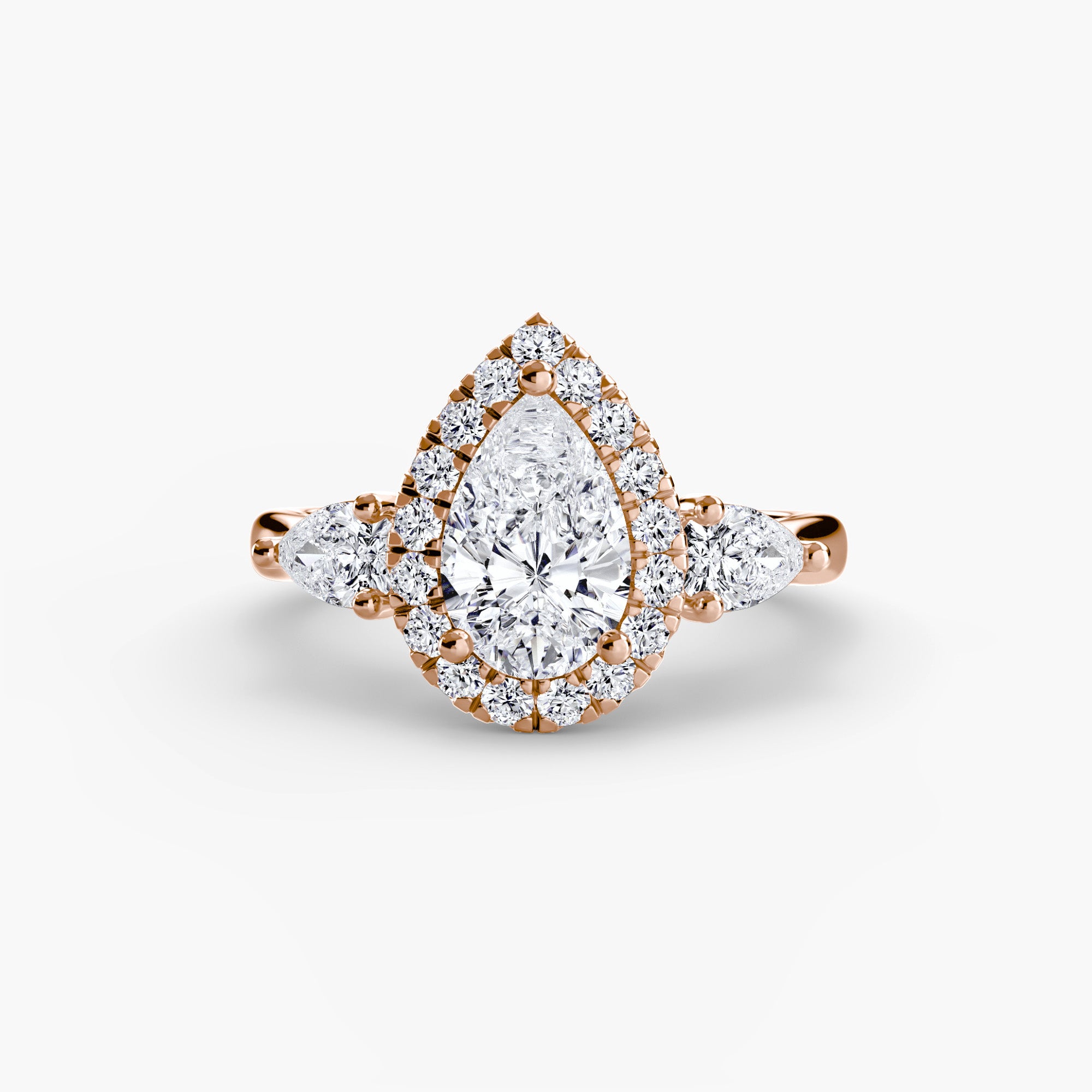 Diamond ring in rose gold - AtelierRings by SKH