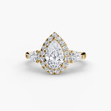 Diamond ring in yellow gold - AtelierRings by SKH