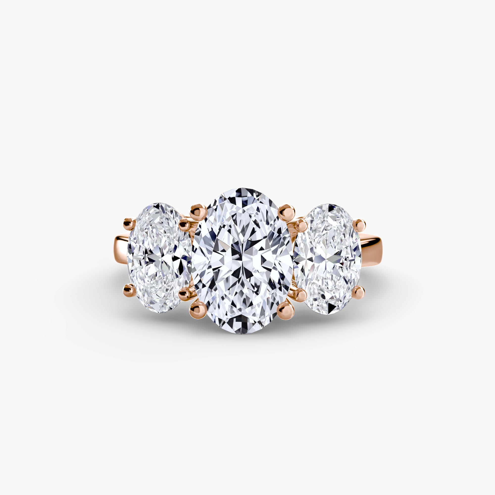 Diamond ring in rose gold - AtelierRings by SKH