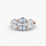 Diamond ring in rose gold - AtelierRings by SKH