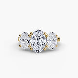 Diamond ring in yellow gold - AtelierRings by SKH