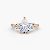 Diamond ring in rose gold - AtelierRings by SKH