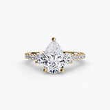 Diamond ring in yellow gold - AtelierRings by SKH