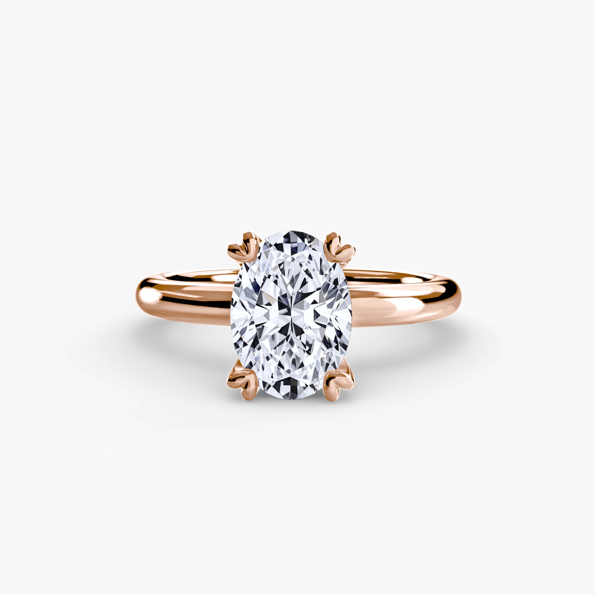 Diamond ring in rose gold - AtelierRings by SKH