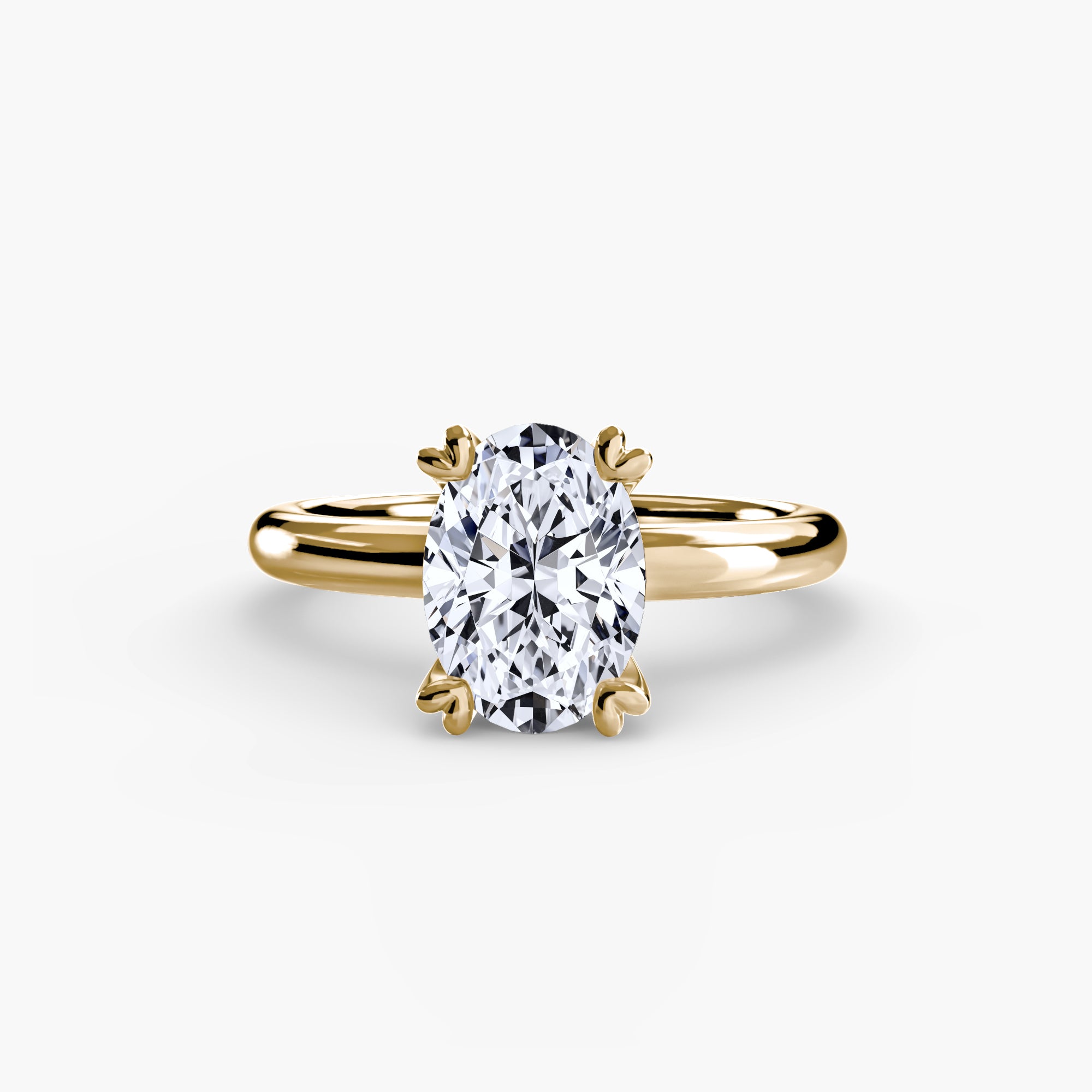 Diamond ring in yellow gold - AtelierRings by SKH