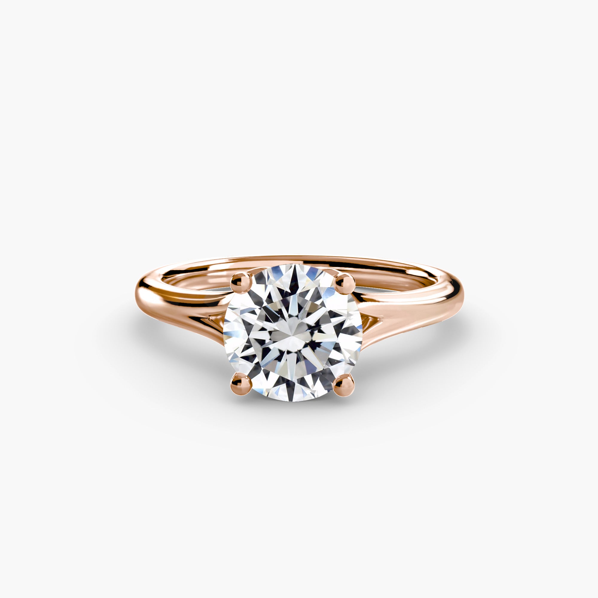 Diamond ring in rose gold - AtelierRings by SKH
