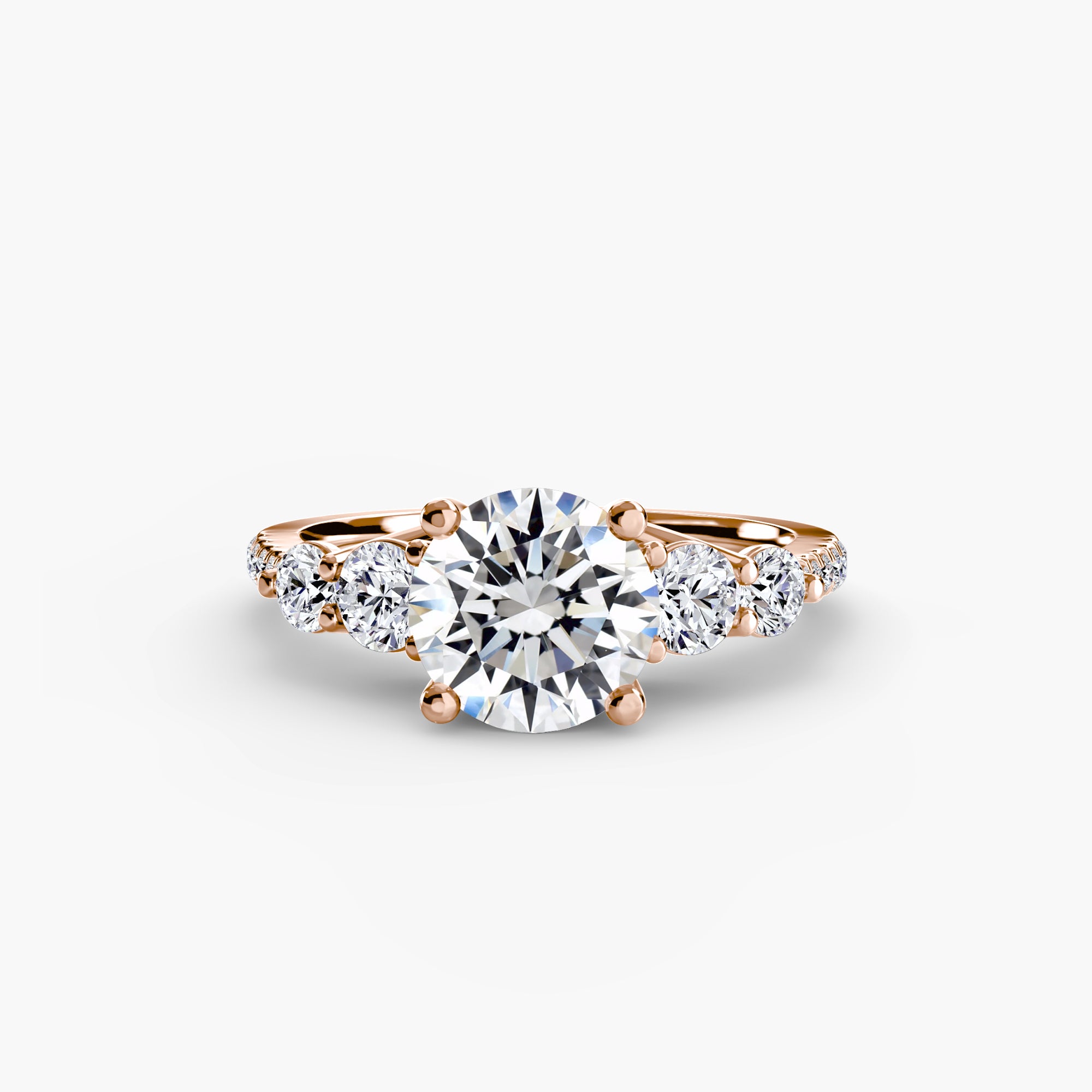 Diamond ring in rose gold - AtelierRings by SKH