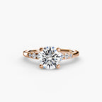 Diamond ring in rose gold - AtelierRings by SKH