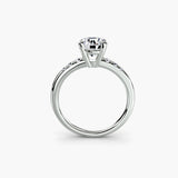 Diamond ring in white gold or platinum - AtelierRings by SKH