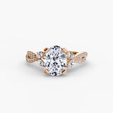 Diamond ring in rose gold - AtelierRings by SKH