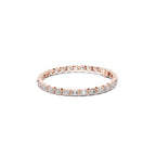 Bezel Emerald Diamond Tennis Bracelet