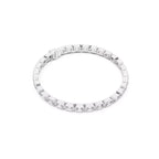 Bezel Emerald Diamond Tennis Bracelet