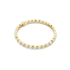 Bezel Emerald Diamond Tennis Bracelet
