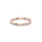 Bezel Round Diamond Tennis Bracelet