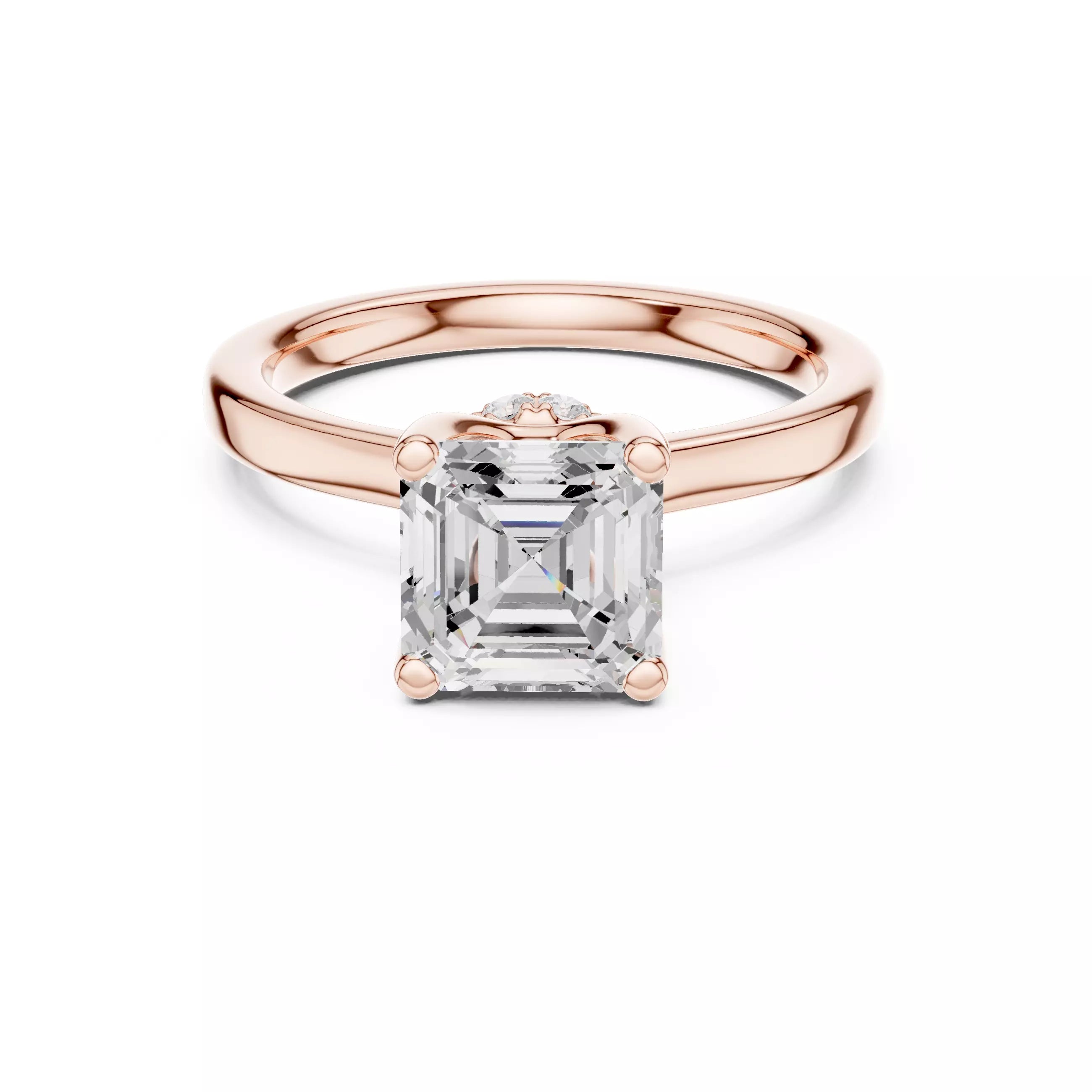 Bow Halo - Asscher