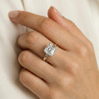 Bow Halo - Asscher