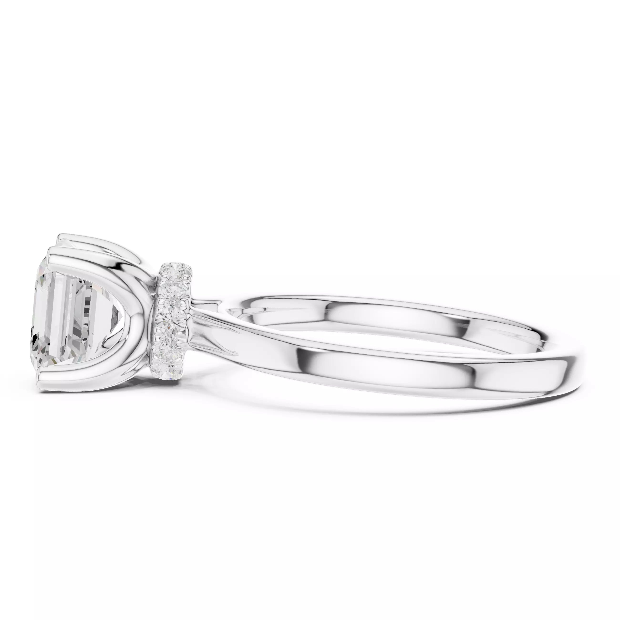 Bow Halo - Asscher