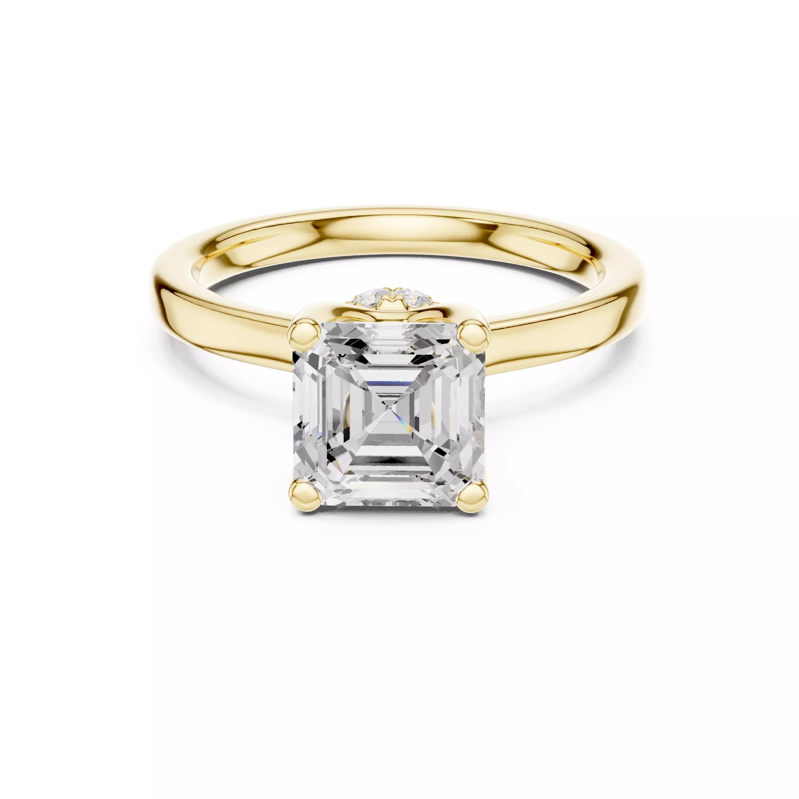 Bow Halo - Asscher
