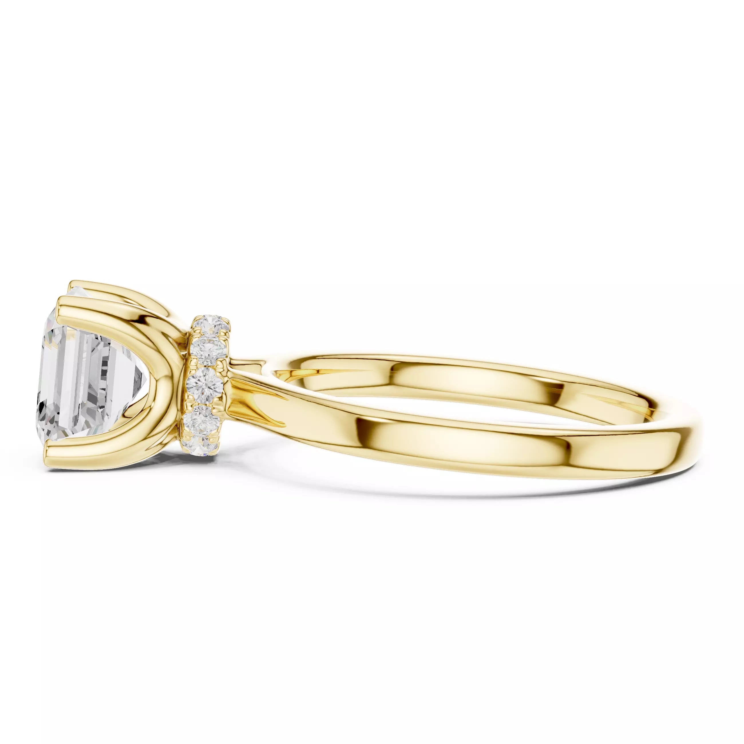 Bow Halo - Asscher
