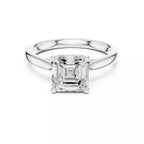 Cathedral Halo - Asscher