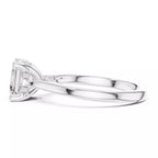 Cathedral Halo - Asscher