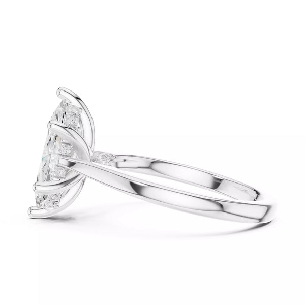 Cathedral Halo - Marquise