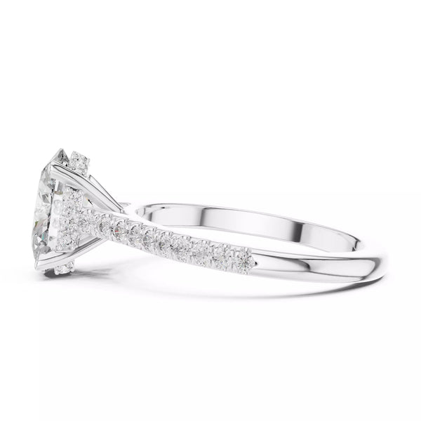Cathedral Pavé - Oval