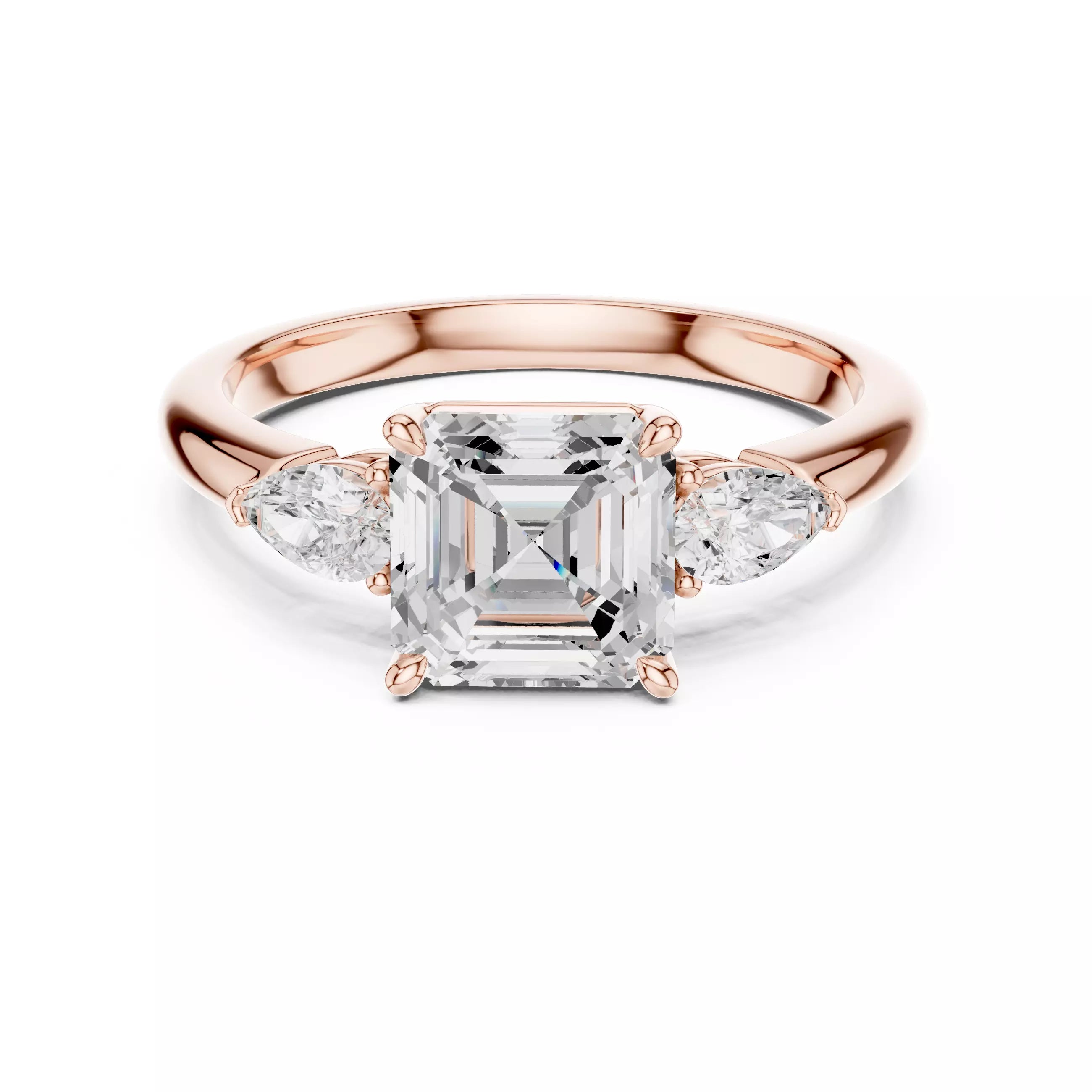 Cathedral Trio - Asscher
