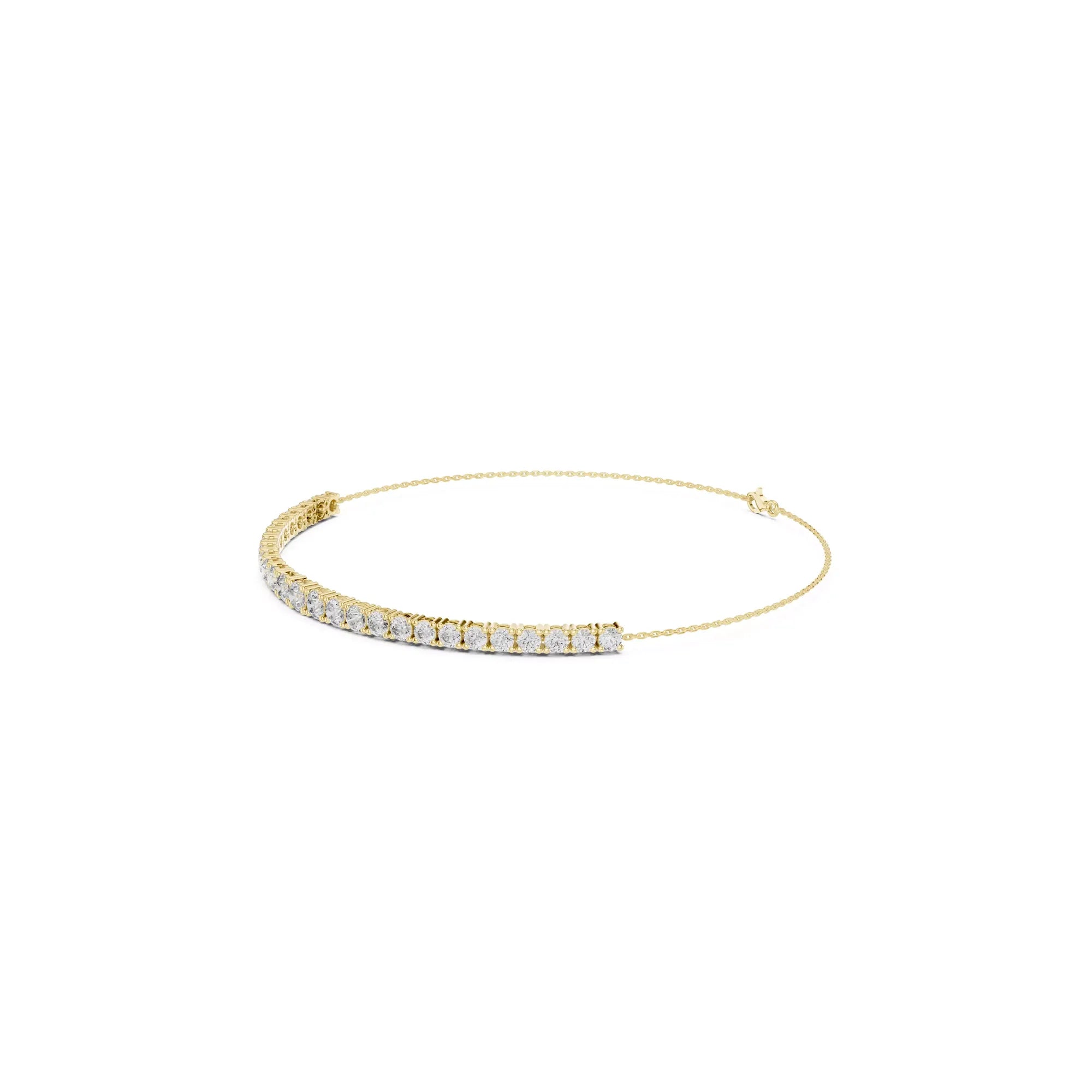 Celeste Diamond Chain Bracelet