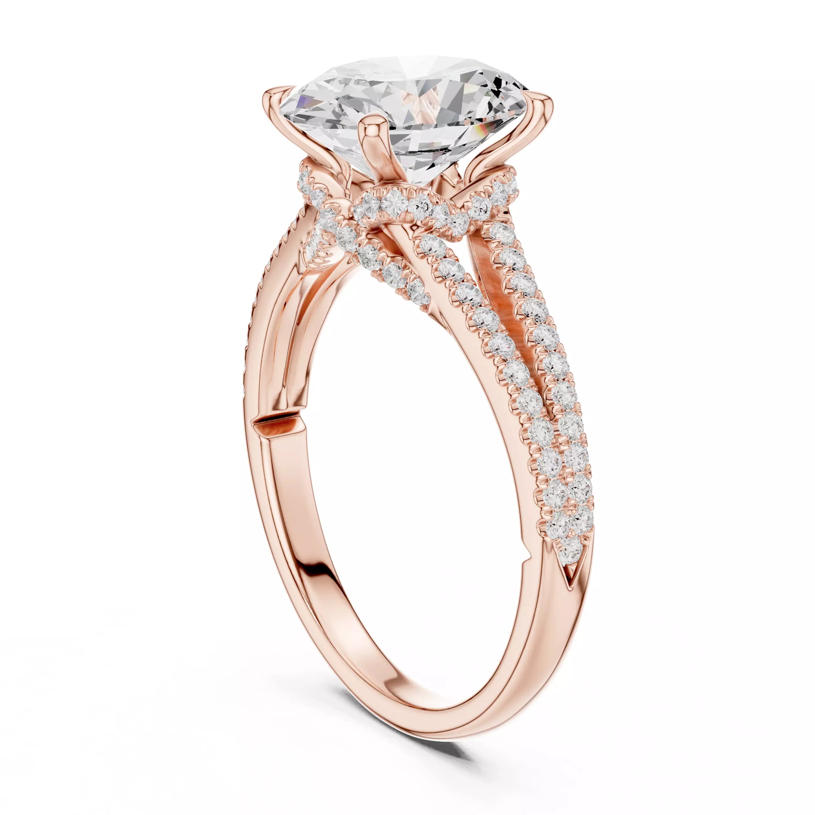 Chevron Halo - Oval