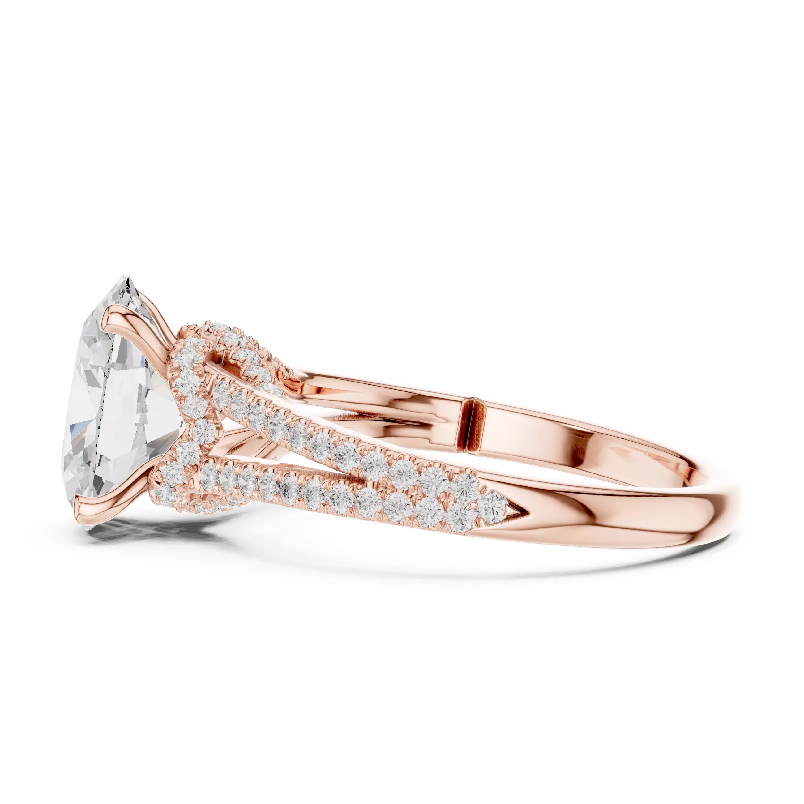 Chevron Halo - Oval