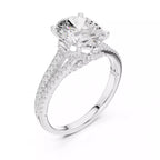 Chevron Halo - Oval