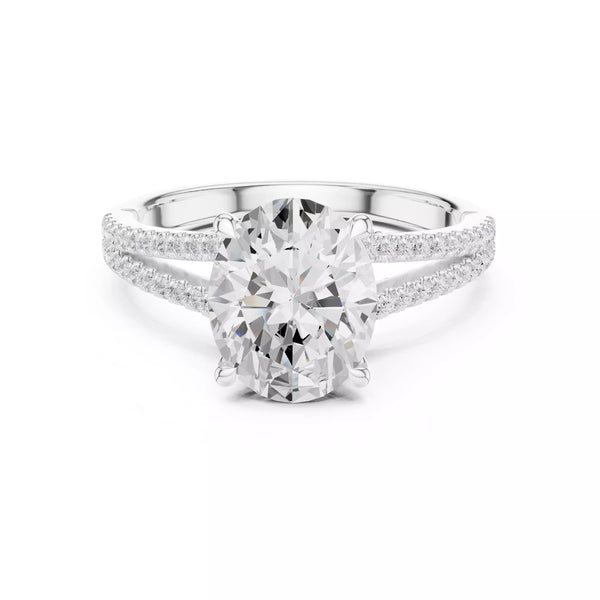 Chevron Halo - Oval
