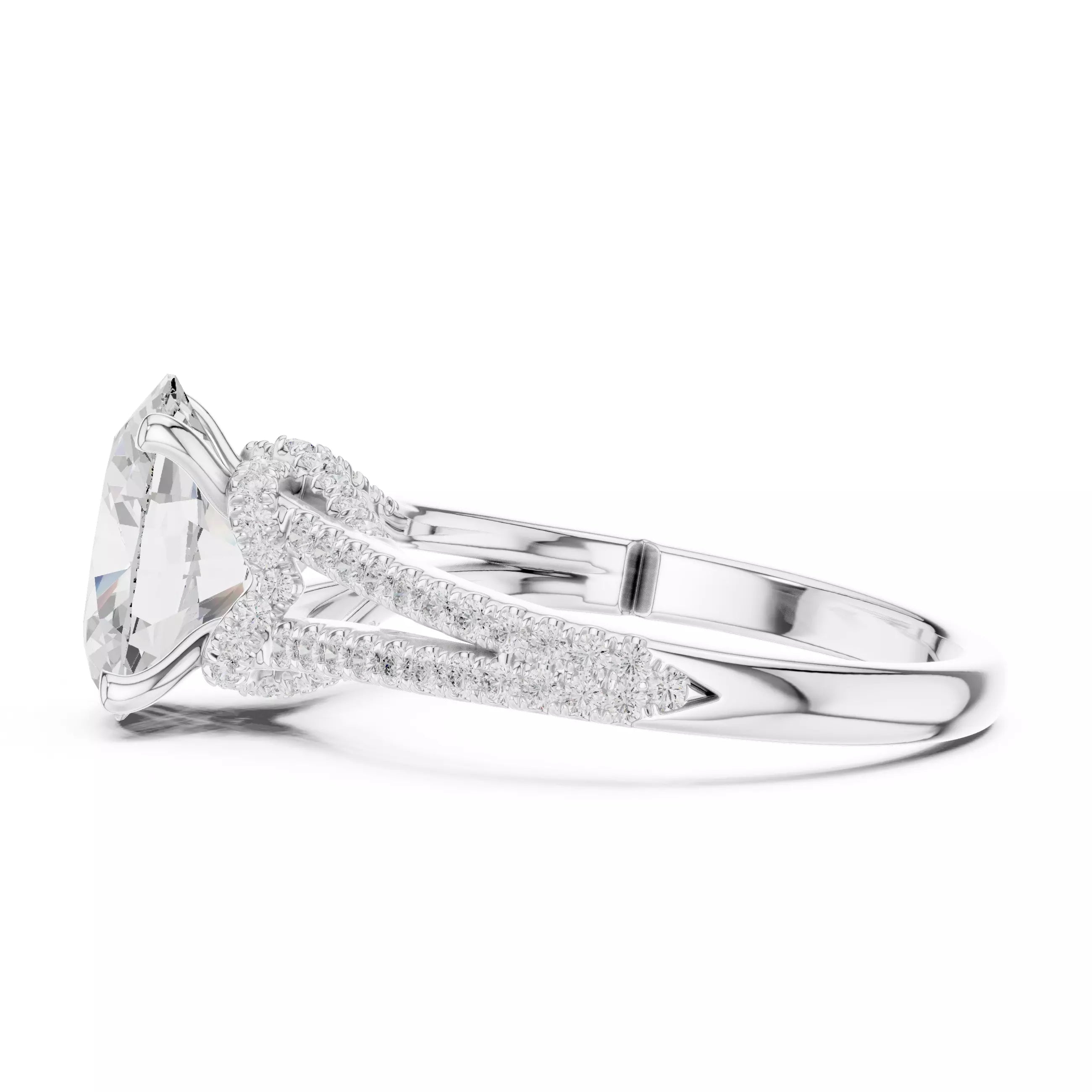 Chevron Halo - Oval