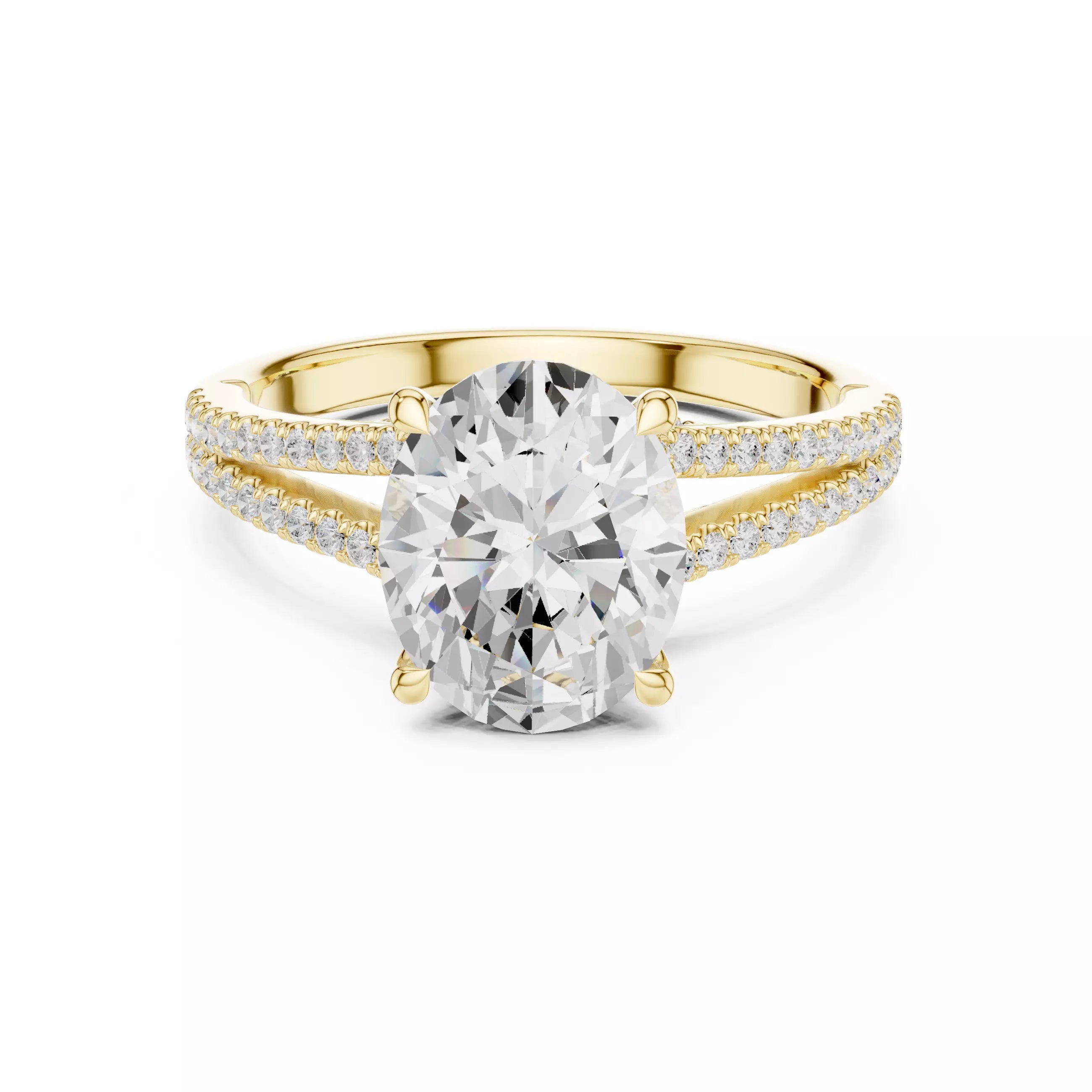 Chevron Halo - Oval