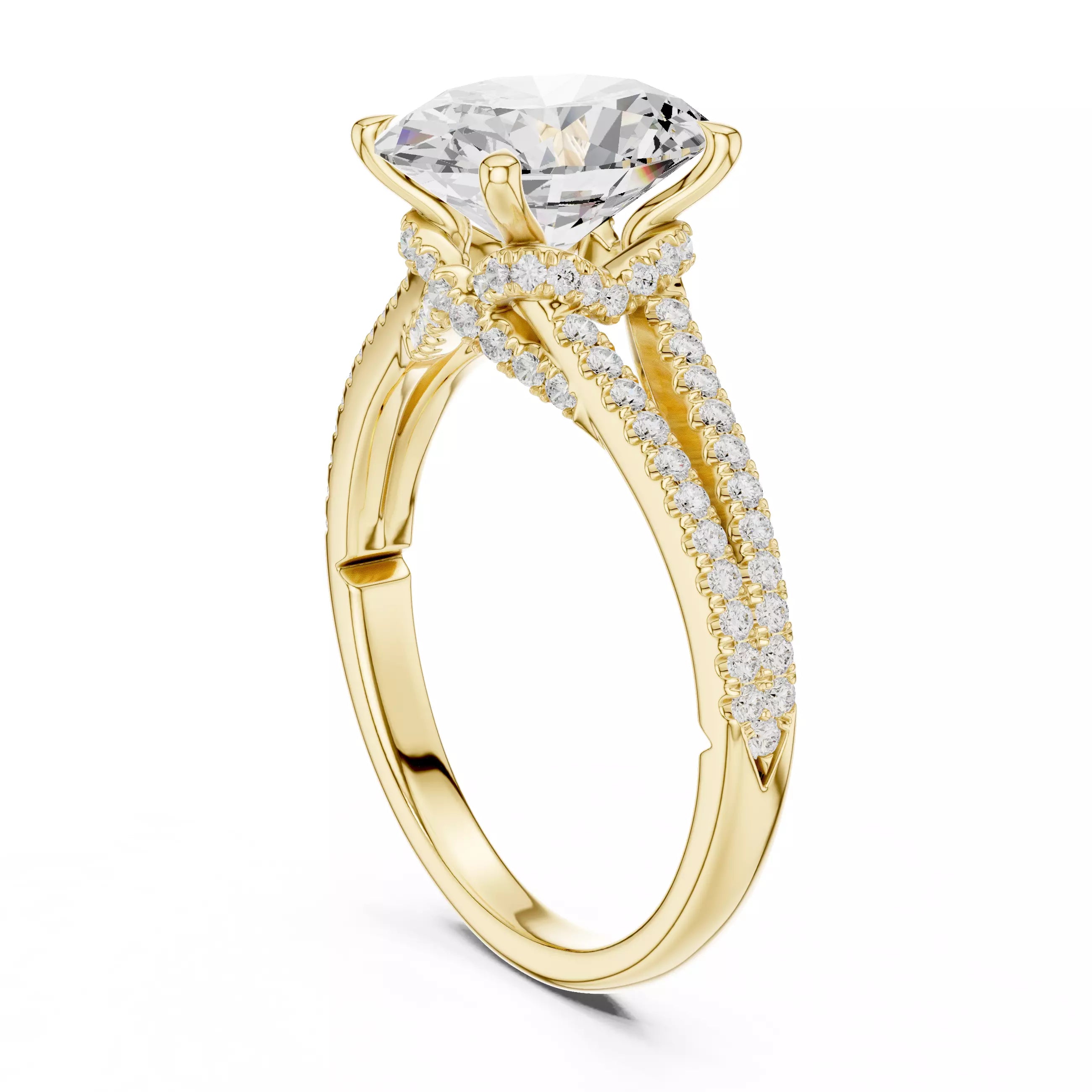 Chevron Halo - Oval