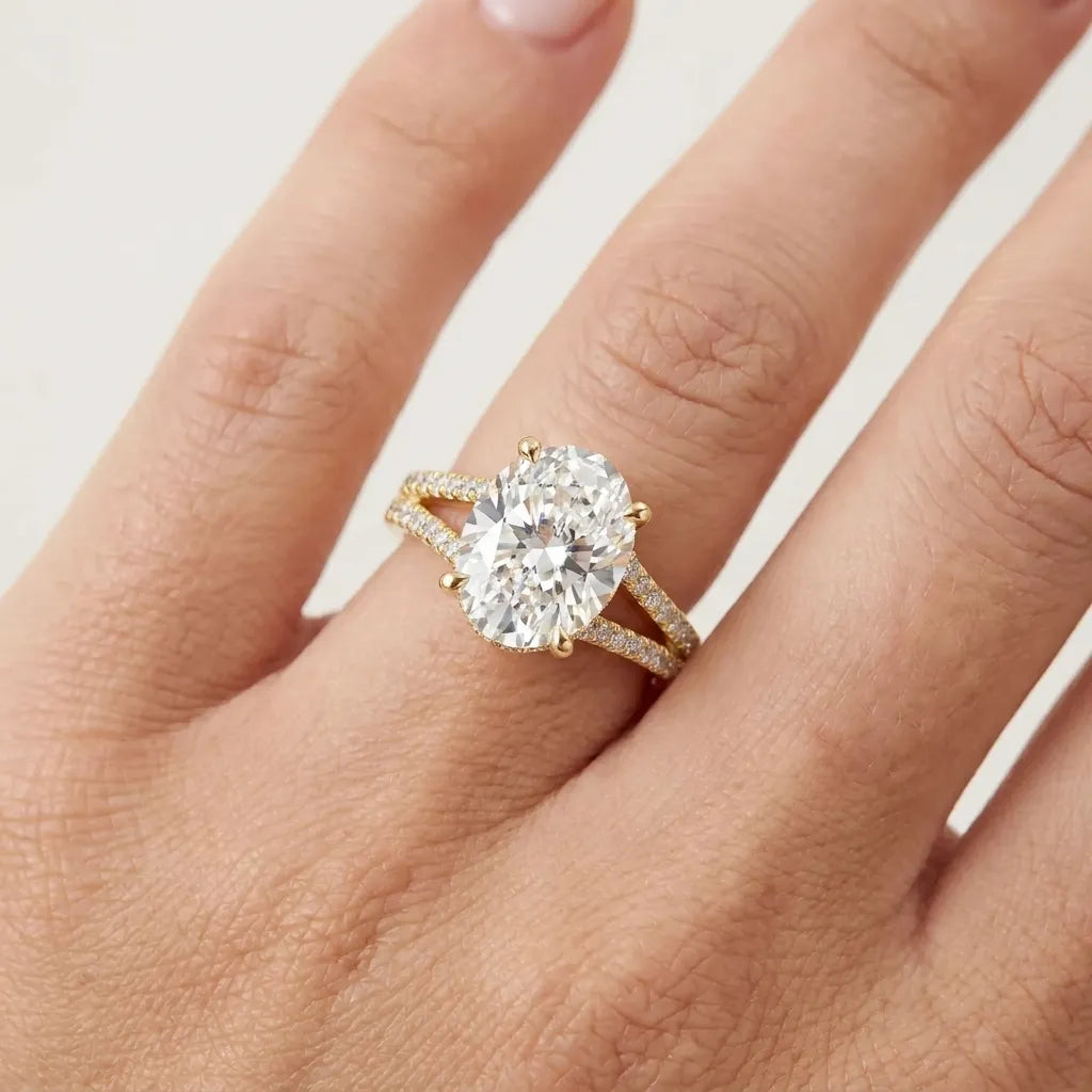 Chevron Halo - Oval