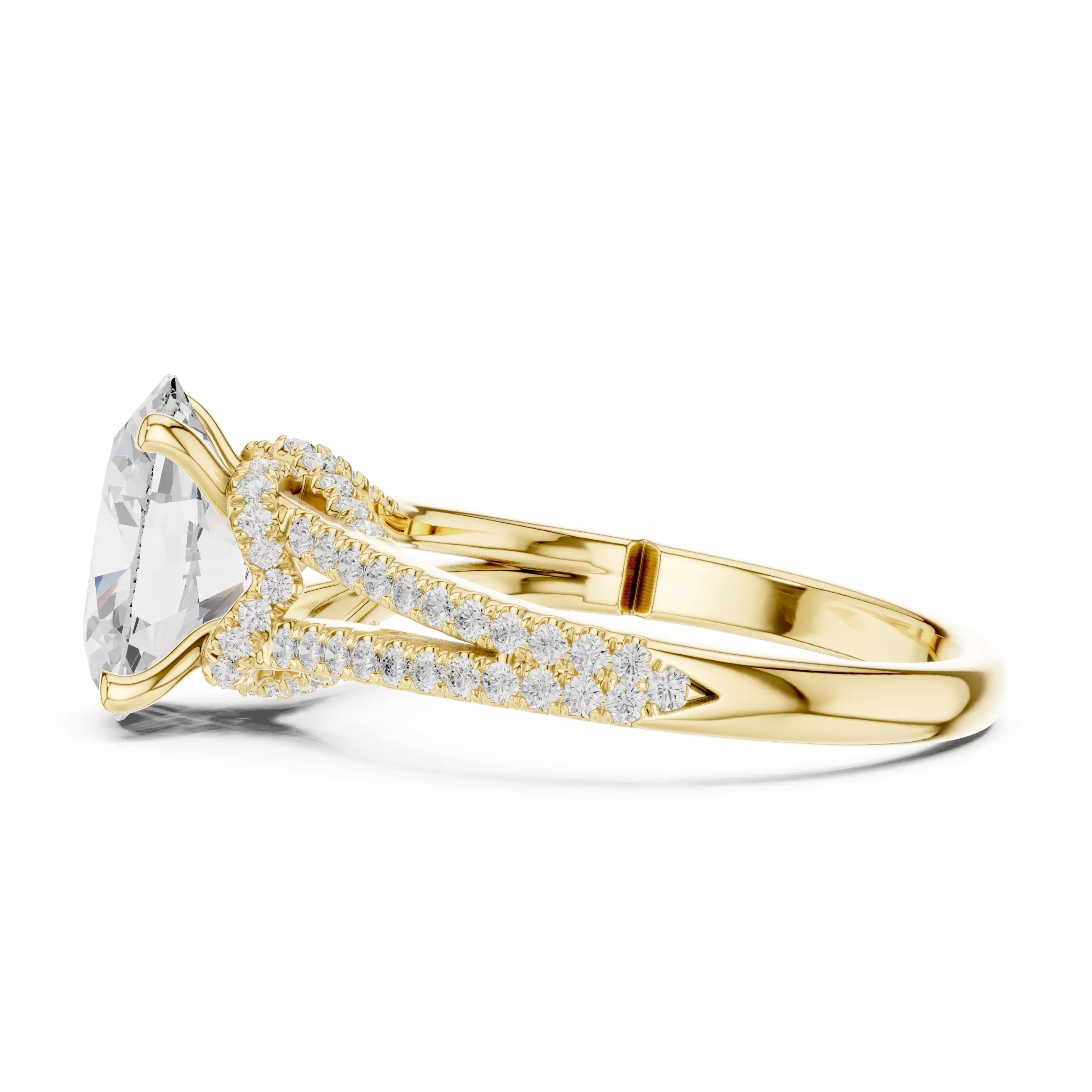 Chevron Halo - Oval